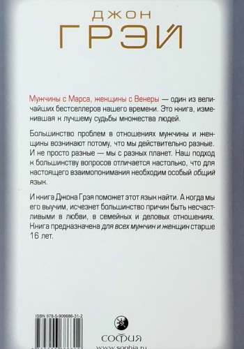 Мужчины с Марса, женщины с Венеры