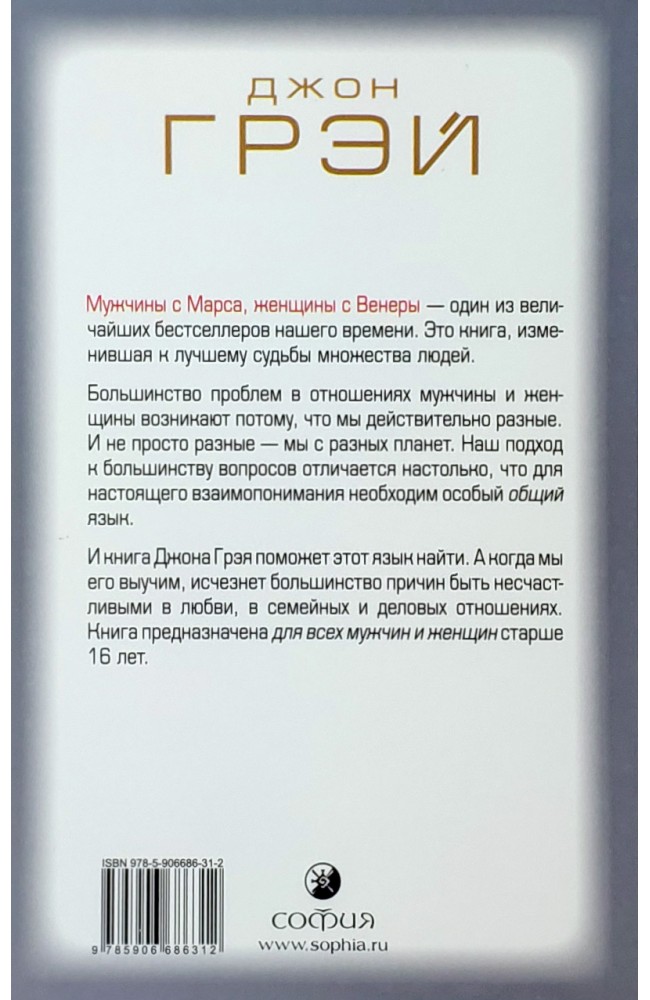 Мужчины с Марса, женщины с Венеры